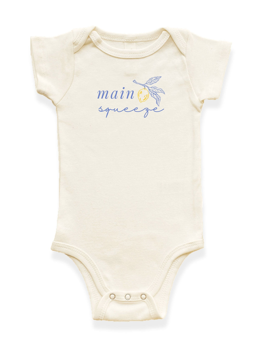 Main Squeeze Organic Cotton Baby Bodysuit
