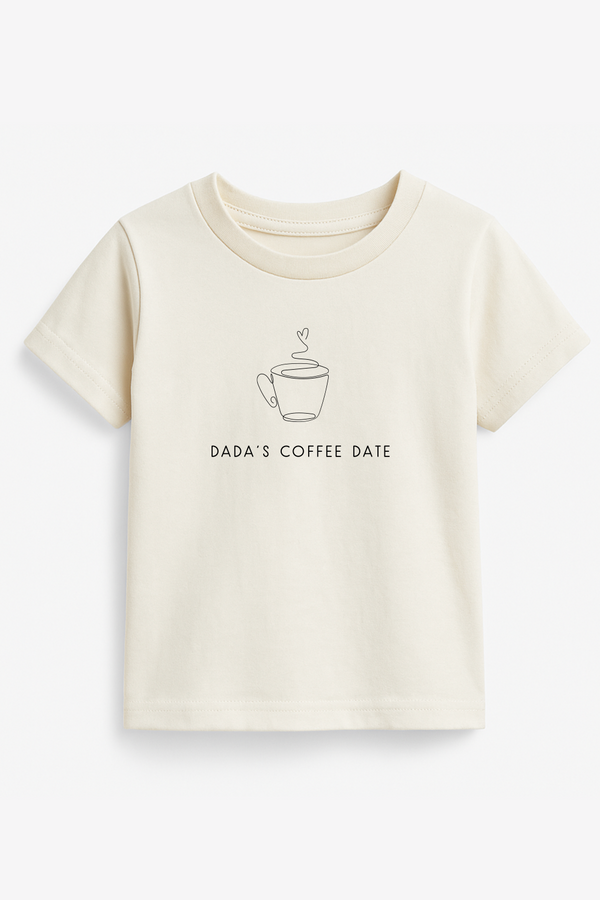 Dadas Coffee Date Organic Kids T-shirt