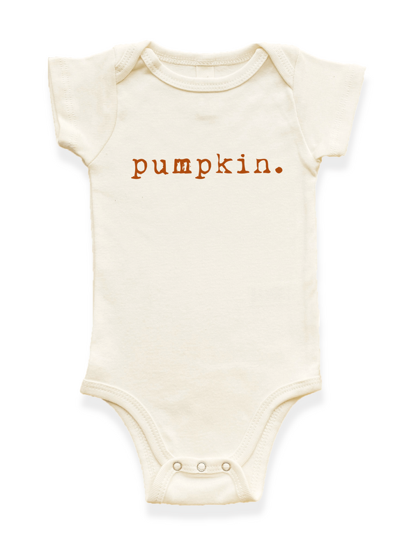 Pumpkin Organic Baby Bodysuit