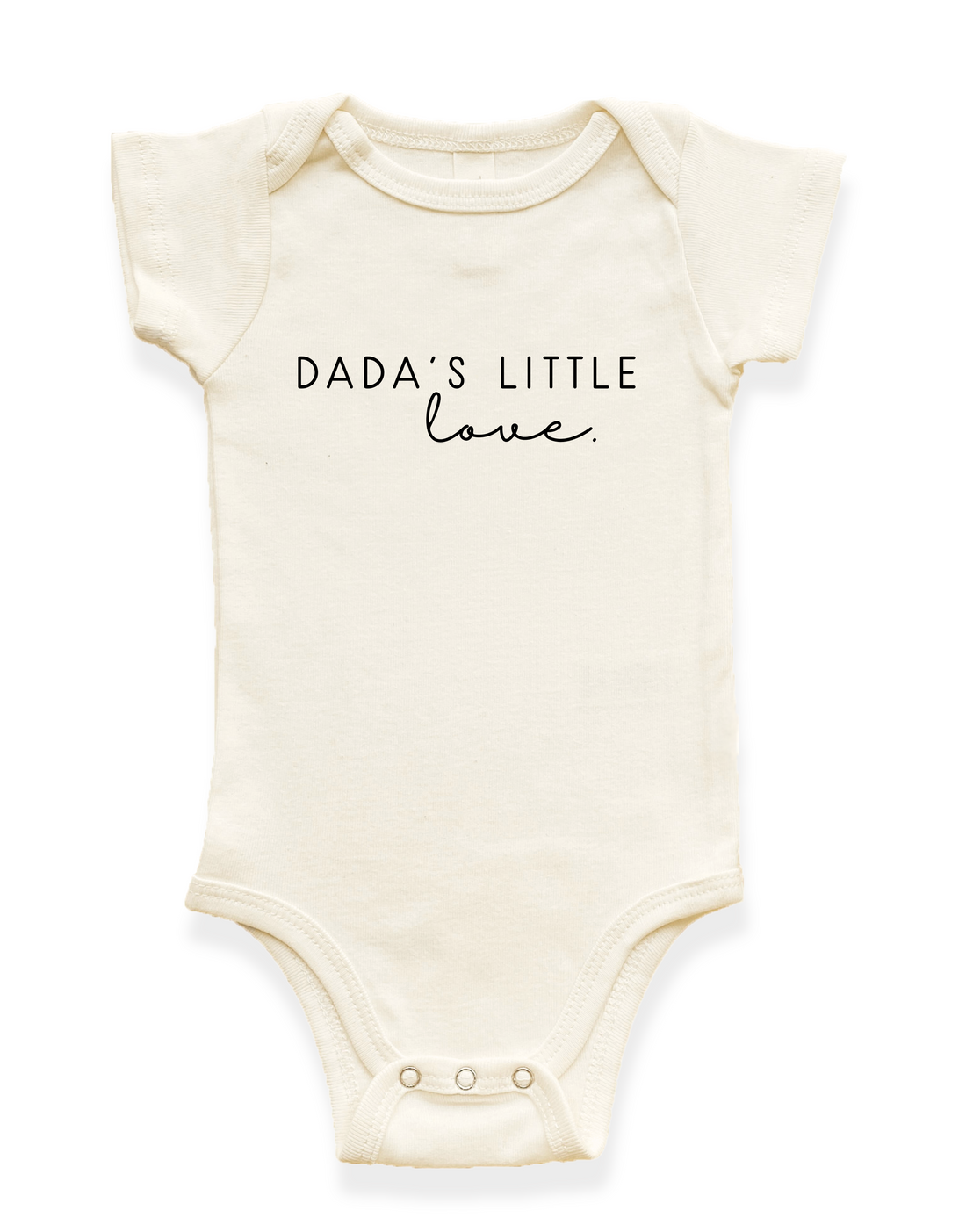 Dada's Little Love Organic Baby Bodysuit