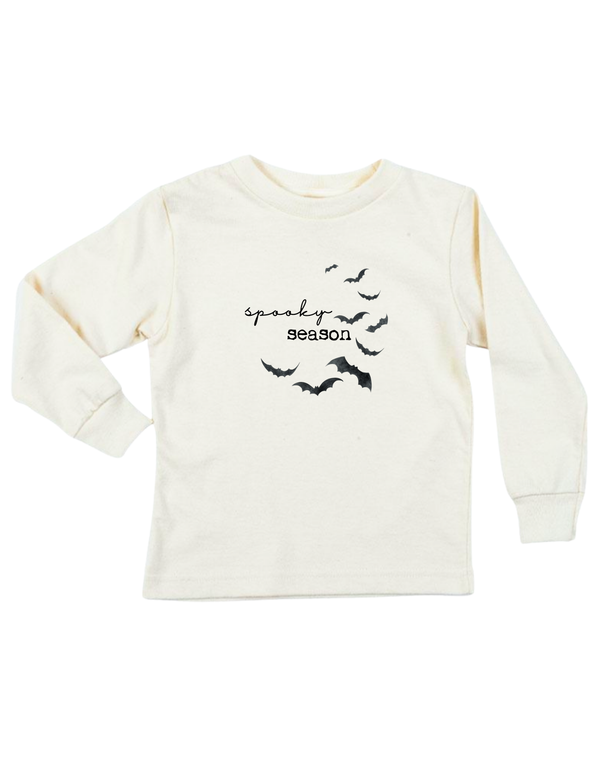 Spooky Season Organic Kids T-Shirt Long Sleeve