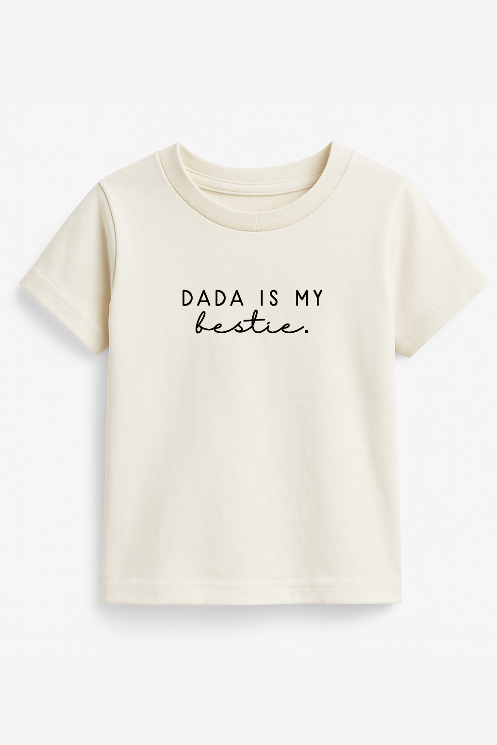Dada is My Bestie Organic Kids T-shirt