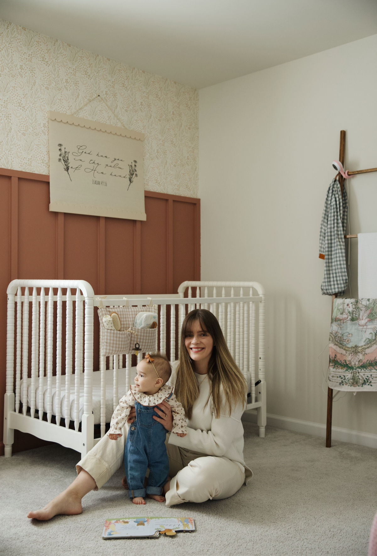 Baby Crib Diaper Caddy