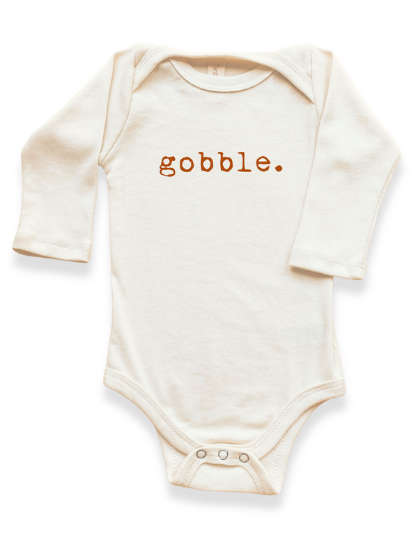 Gobble Organic Bodysuit Long Sleeve