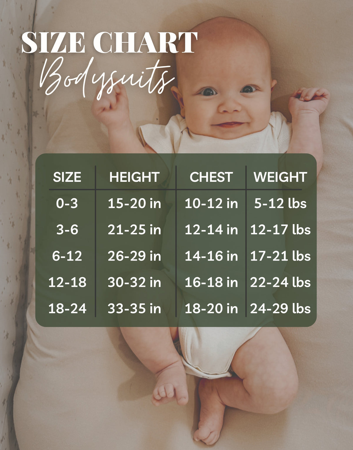Monthly Milestones Organic Baby Bodysuit
