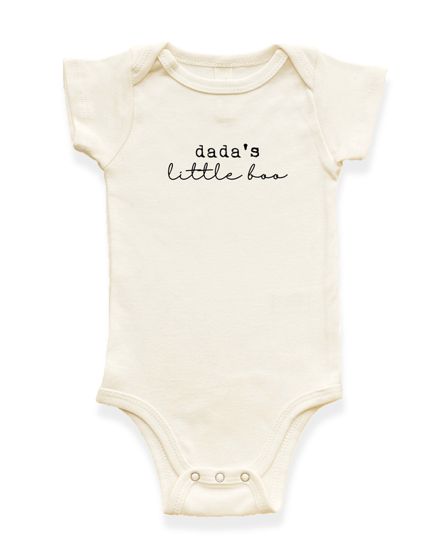 Dada's Little Boo Organic Baby Bodysuit