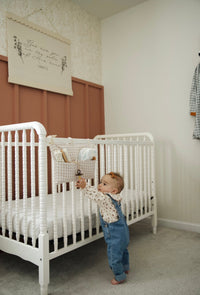Baby Crib Diaper Caddy