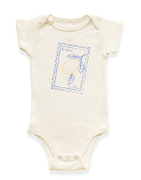 La Dolce Vita Stamp Organic Cotton Baby Bodysuit