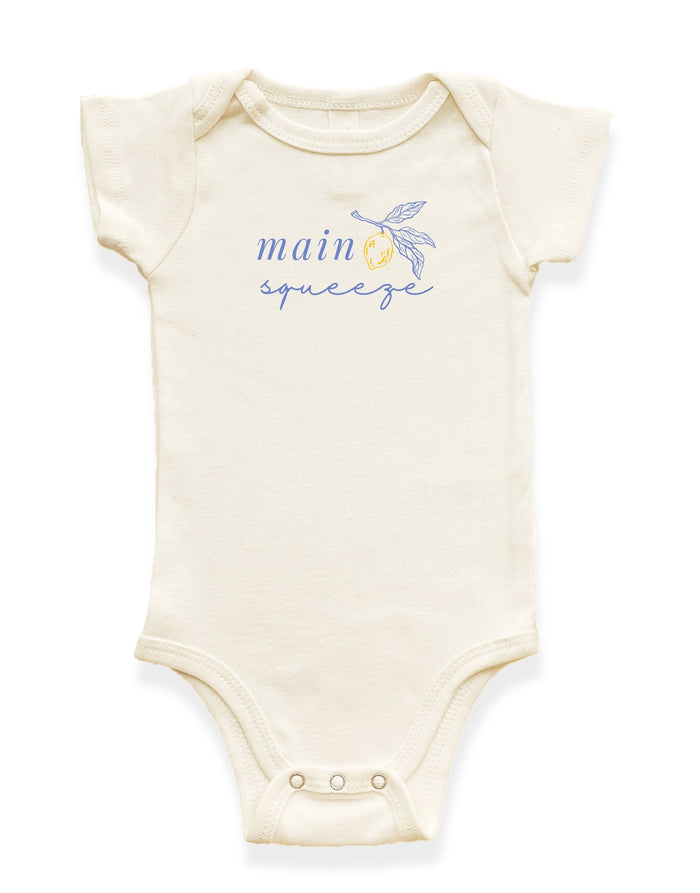 Main Squeeze Organic Cotton Baby Bodysuit