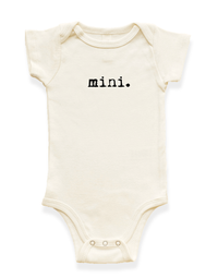 Mini Organic Baby Bodysuit