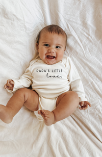 Dada's Little Love Organic Bodysuit Long Sleeve