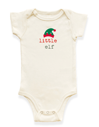 Little Elf Organic Baby Bodysuit