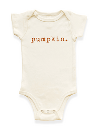 Pumpkin Organic Baby Bodysuit