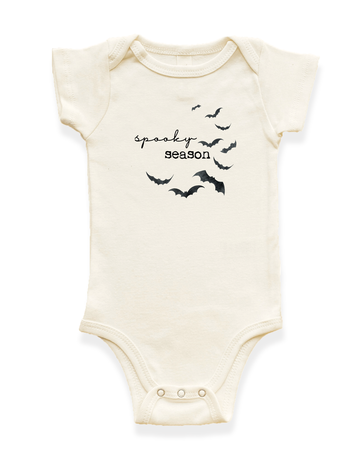 Spooky Season Organic Baby Bodysuit
