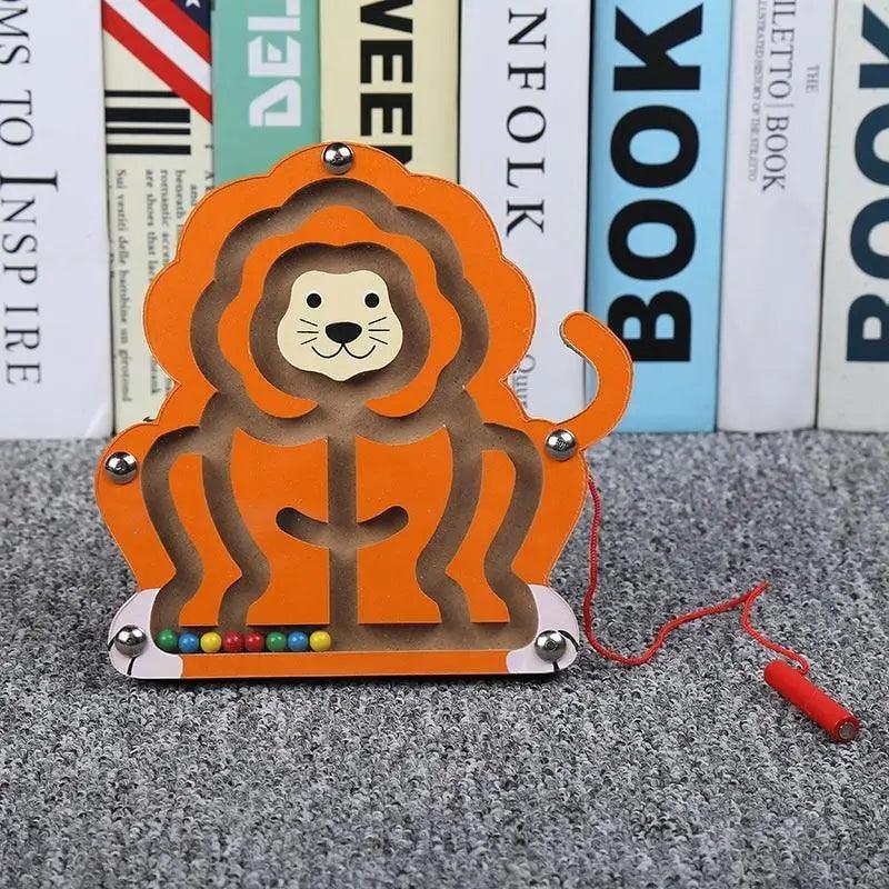 Wooden Magnetic Maze