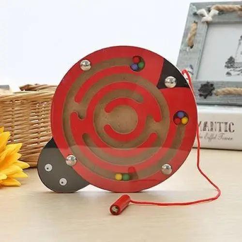Wooden Magnetic Maze