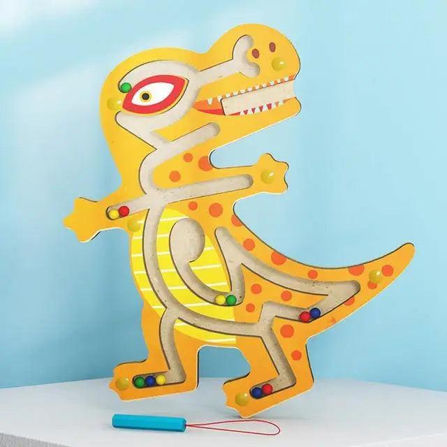 Wooden Magnetic Maze