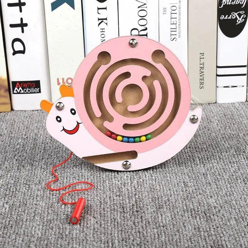 Wooden Magnetic Maze