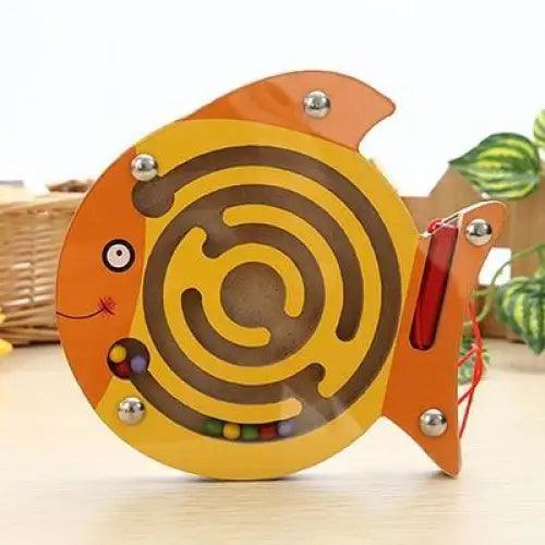 Wooden Magnetic Maze