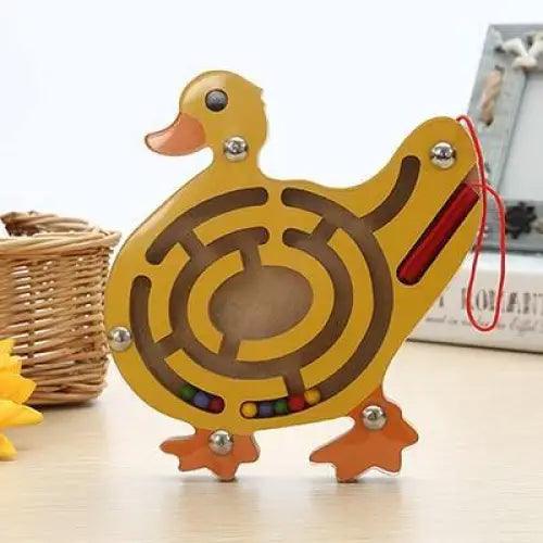 Wooden Magnetic Maze