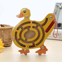 Wooden Magnetic Maze