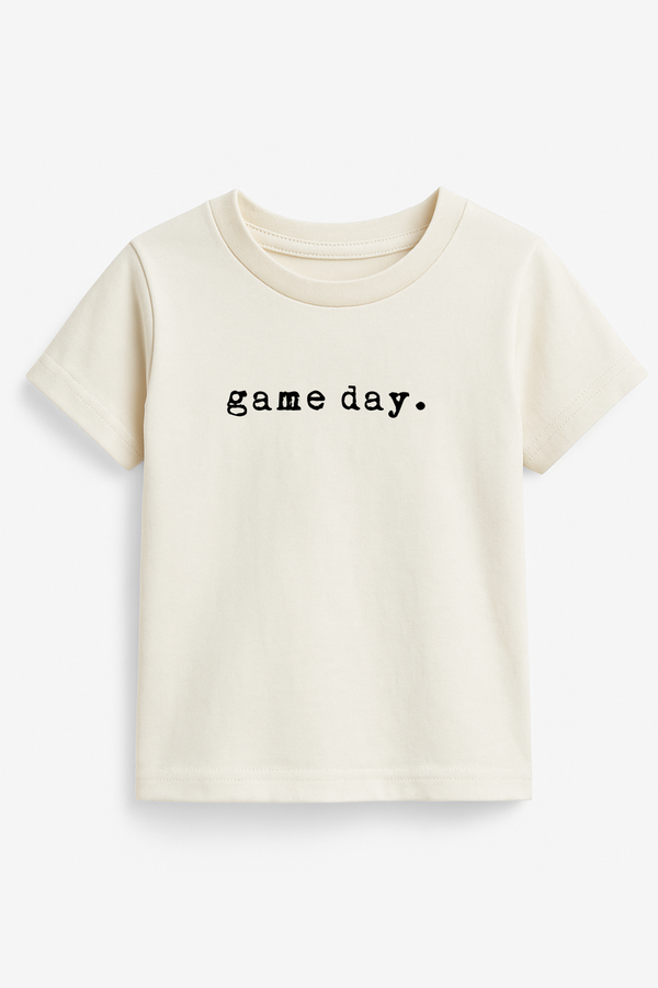 Game Day Organic Kids T-shirt