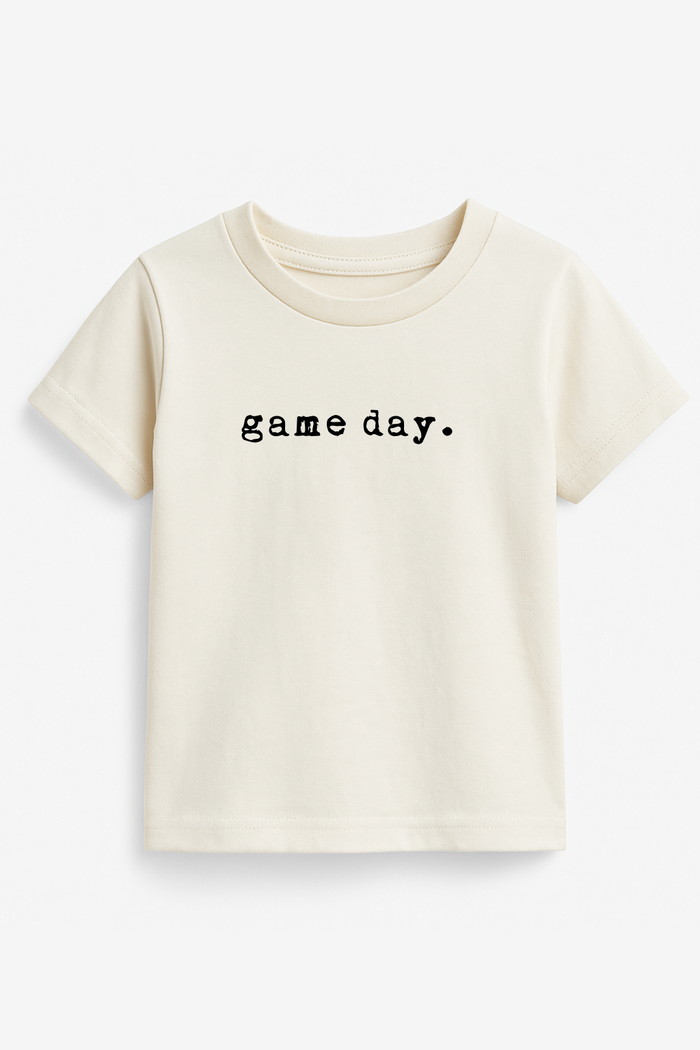 Game Day Organic Kids T-shirt